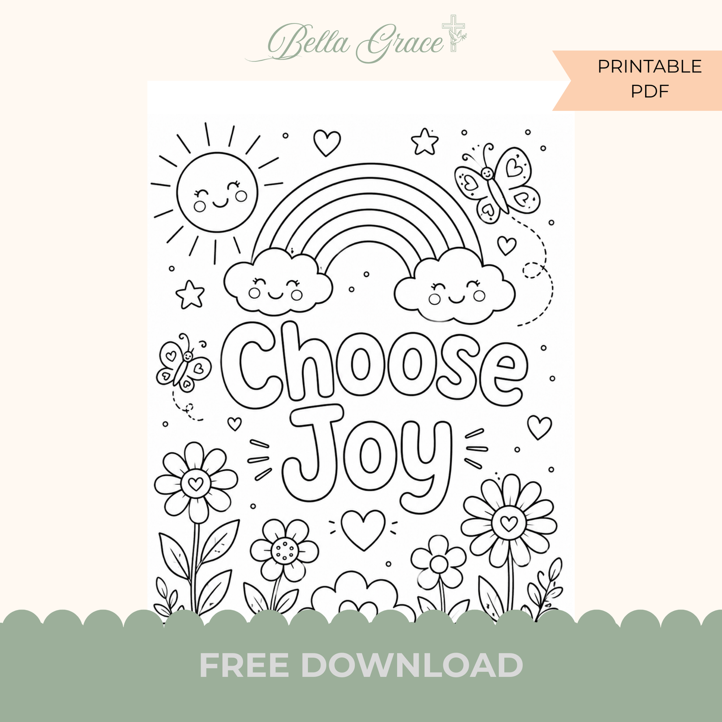 FREE Printable colouring page