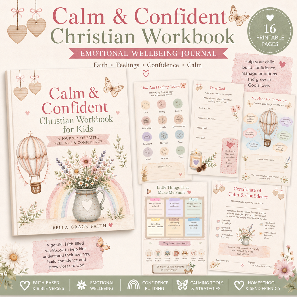 14 Activity pages for social emotional wellbeing for ages 8 - 11
