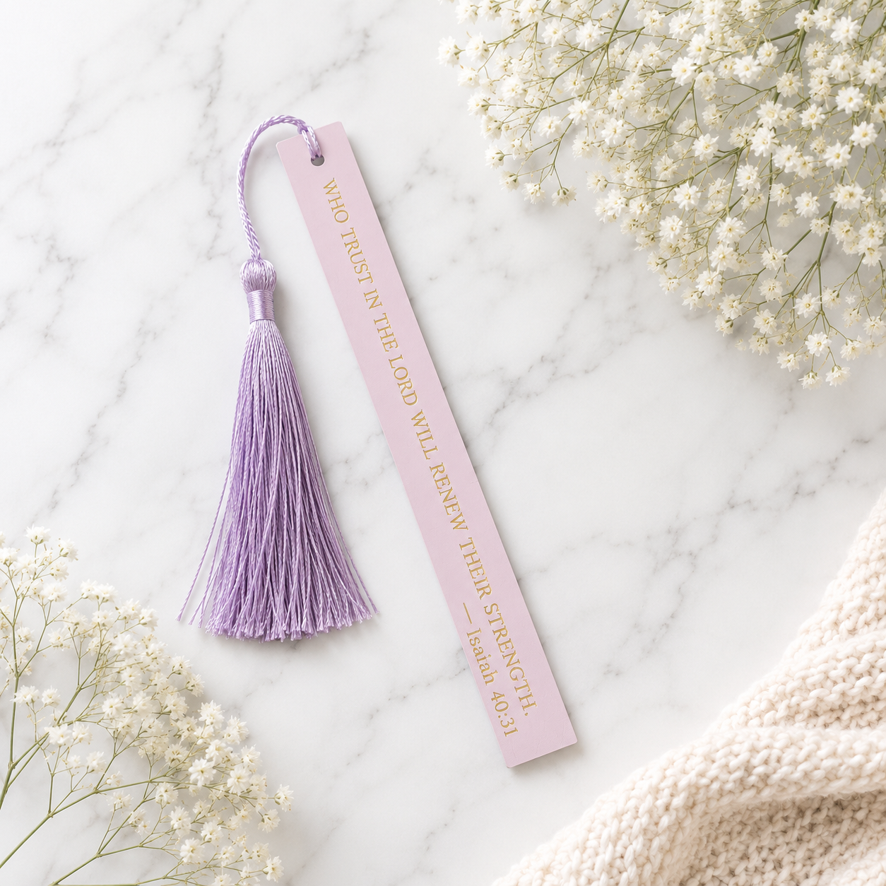 John 14:6 Faux Leather Bible Bookmark | "The Way, the Truth and the Life" | Christian Scripture Bookmark