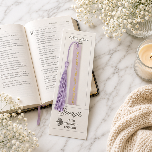 John 14:6 Faux Leather Bible Bookmark | "The Way, the Truth and the Life" | Christian Scripture Bookmark