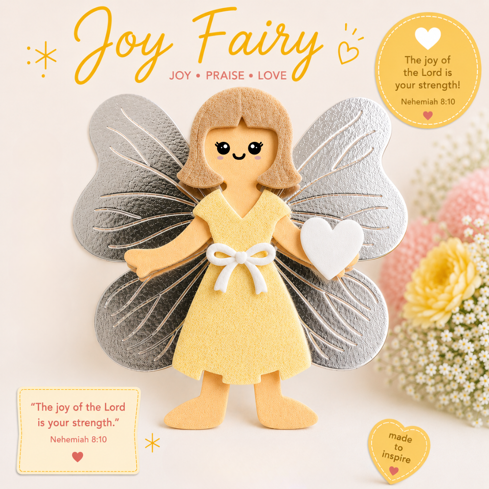 Joy Fairy Dress Up Doll Craft Kit for Kids